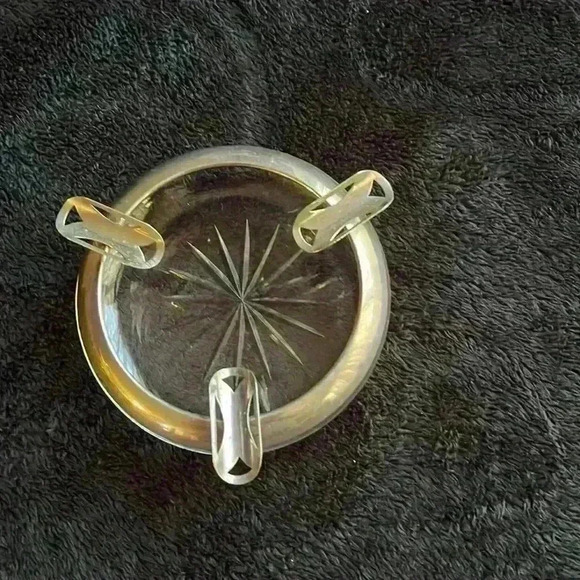 Other - Vintage Cut  glass Cigar Ashtray